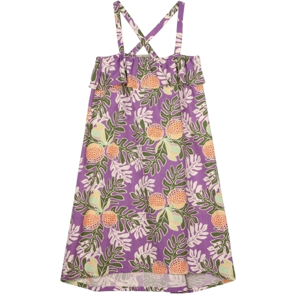 Pataloha Patagonia Ulu Paradise Light Acai Tropic Orangic Cotton Dress M